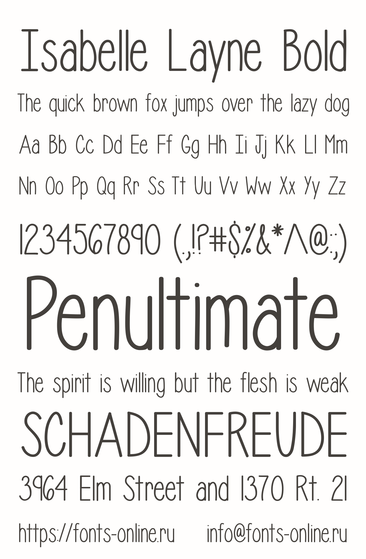 Isabelle Layne Bold Free Font Download